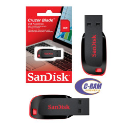 Pendrive de 64GB Cruzer Blade SanDisk Usb 2 0 