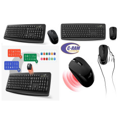 Kit Teclado Mouse Inalámbrico Smart KM-8100 Genius