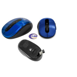 Mouse Optimo Inalámbrico Azul KMW-330BL KlipXtreme