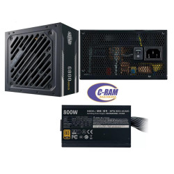 Fuente de Poder Cooler Master MPW 800W  80