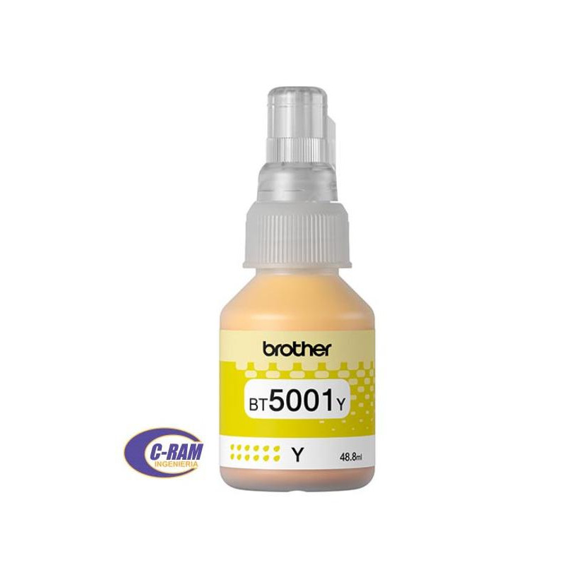 Tintas-Botella BT5001Y Amarillo Yellow Brother