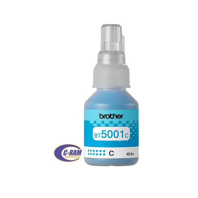 Tintas-Botella BT5001C Azul Cyan Brother