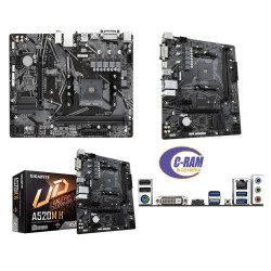 Placa Madre M/B A520M H Socket AM4  Para CPU Ryzen