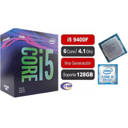 INTEL Core I5-9400F  2 9Ghz  9Mb LGA 1151 9Th GEN
