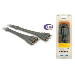 Cable Video Rca Philips 3 Metros Premium Philips