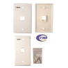 Placa Frontal Simple Tipo 120 Blanca Ulink