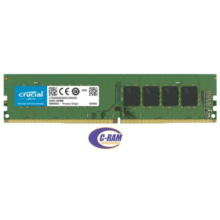 Memoria Ram 16Gb DDR4 3200Mhz UDIMM 12V CRUCIAL