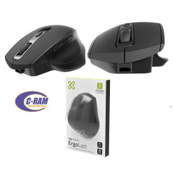 Mouse Semi Vertical Inalámbrico 2 4Ghz KMW-760 Bk 