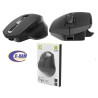 Mouse Semi Vertical Inalámbrico 2 4Ghz KMW-760 Bk 