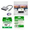 Adaptador Usb 3 0 a Hdmi   VGA Aluminio Ulink