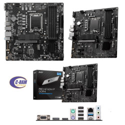 Placa Madre MSI Pro B760M-P Lga 1700 DDR5 M2 