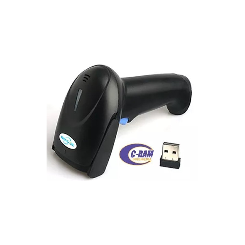 Lector Codigo Barra Inalambrica 2 4 Ghz Teknitek