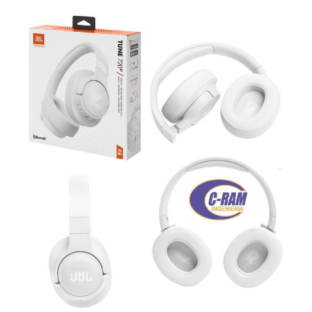 Audífonos Inalámbricos JBL Tune 720BT 76Hrs Blanco