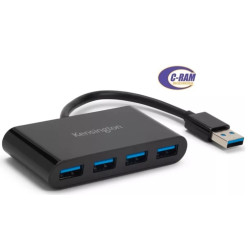 Kensington UH4000  Hub USB 3 0 de cuatro puertos