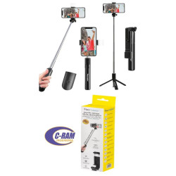 Bastón Trípode Selfie Telescópico Tecmaster