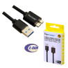 Cable USB-A 3 0 A Micro-B Hi-Speed 1mts Negro 