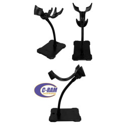 Soporte Universal Lector Código Barra Negro Utek