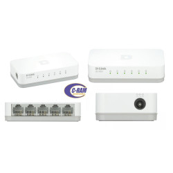 Switch DES-1005A 5Puertos 10/100 Mbps D-Link 