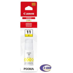 Botella de Tinta Original Canon GI-11 Yellow 70ml