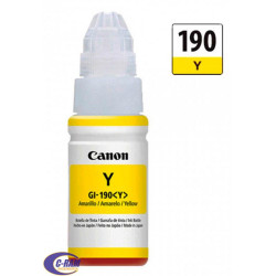 Botella Tinta GI-190 Yelow 70Ml Original CANON