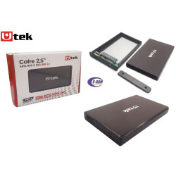 Cofre Porta Disco Duro SATA 2 5 A Conexión USB 3 0