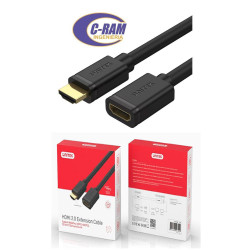 Cable Extensión HDMI V2 0  3Mts  4K 60hz Unitek  