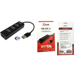 Hub USB 3 0 a 4 Puertos USB Utek