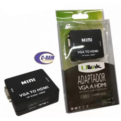 Conversor VGA  Audio a HDMI  UL-CV2500 Ulink 