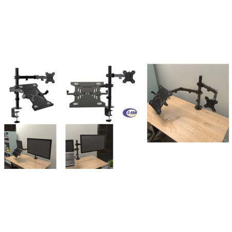 Soporte para Monitor y Notebook Klip Xtreme  