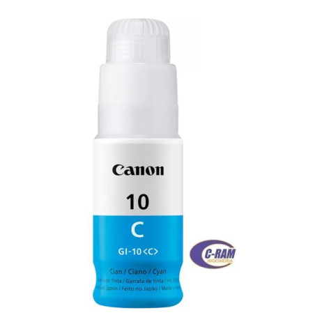 Botella de Tinta  GI-10 Cian Azul 70ml Canon
