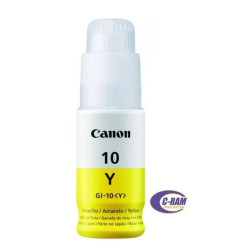Botella de Tinta  GI-10 Yellow Amarillo 70ml Canon