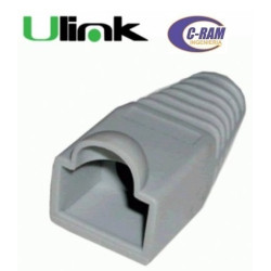 Capuchones Gris Rj45 Bolsa 100 Unidades 