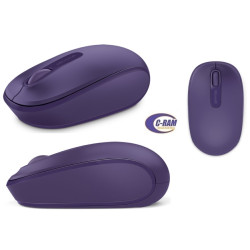 Mouse 1850 Optico Inalambrico Microsoft Purple