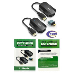 Adaptador de Video HDMI Inalámbrico Hasta 20 Mts