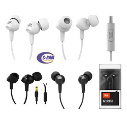 Audífonos Manos Libres Negros JBL C100SI