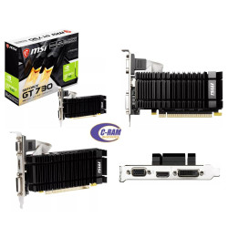 Tarjeta De Vídeo GeForce GT 730 2GB DDR3 MSI