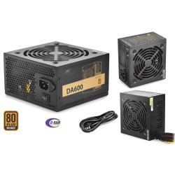 Fuente Poder 600W 80Plus Bronze DA600