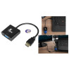Adaptador de Vídeo HDMI Macho a VGA Hembra XTECH 
