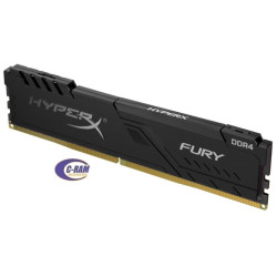 Memoria Ram DDR4 8GB 3000MHz Dimm HyperX Fury Blac