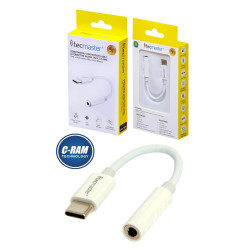 Adaptador de Cable USB C a Audio Jack 3 5mm 10 5Cm