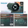 Parlante Bazooka Led portátil Bluetooth Philco