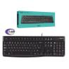 Teclado Logitech Alambrico USB K120 Negro