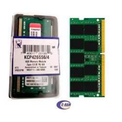 Memoria 4GB DDR4 2666 SODIMM 1 2V para Notebook