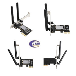  Tarjeta de Red PCI-Express WiFi N300 hasta 300 Mb