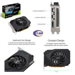 Tarjeta De Vídeo GeForce GTX 1650 4GB GDDR6 ASUS 
