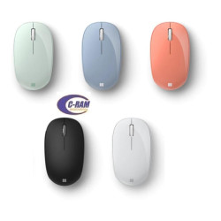 Mouse Optico Inalambrico Bluetooth 5 0 Azul Pastel