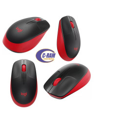 Mouse Inalámbrico M190 2 4 Ghz Rojo Logitech