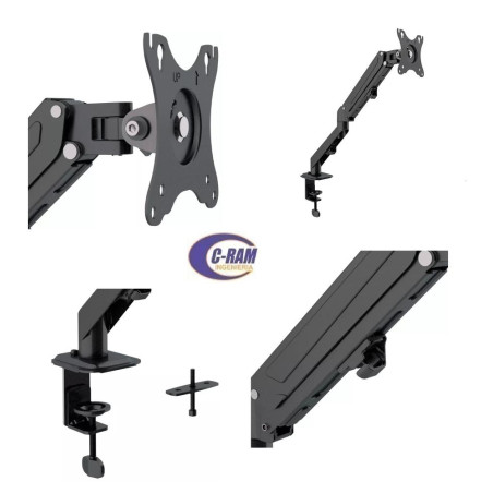 Soporte Monitor  Ldc/Led hasta 27   6 6Kg KMM-400