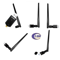 Adaptador USB Wi-Fi AC1200 MU-MIMO DWA-185 D-Link 