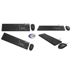 Kit Teclado/Mouse Alámbrico C254 Negro Philips 